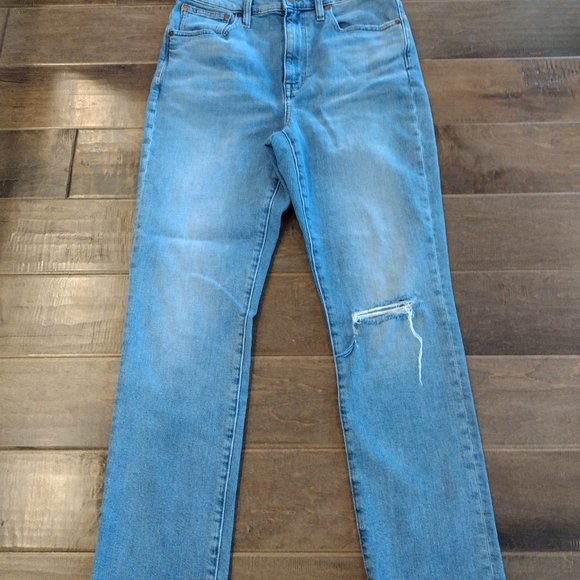 MADEWELL The High Rise Slim BoyJean medium wash, 27 - Picture 15 of 15